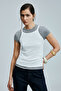 Isla Women's Sleeveless T-Shirt Off White - 4