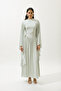 Helsa Evening Dress Green - 5