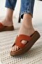 Tile Genuine Leather Slippers Tr31My54F - 6