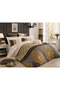 Katre Ranforce 100% Cotton Double Duvet Cover Set
