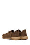 Men's Khaki Lace-Up Nubuck Leather Casual Shoes 26Sfd6963V3 - 6