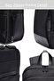 حقيبة ظهر D-Pack للجنسين باللون الأسود 25SBD30196F - 6