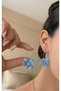 Three-Dimensional Three-Flower Stylish Women's Earrings |   Does Not Darken |   Women's Earrings with Gift Box