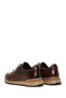 Men's Brown Lace-Up Genuine Leather Casual Sneaker, Winter Sports Shoes 25Wfd610114 - 5