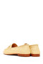 Women's Yellow Buckle Leather Loafer 26Pfd552618 - 6
