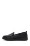 Women's Black Genuine Leather Comfort Shoes Casual Daily Shoes 25Sfd410018 - 2