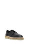 Men's Black Lace-Up Leather Casual Shoes 25Sfd7200Ft - 6
