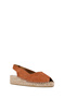 Women's Orange Suede Espadrille Sandals 25Sfd206710 - 6