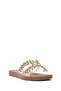 Women's Gold Stone Slippers 26Sfe4605Pv - 7
