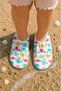 Non-Slip Sole Children's Sea Shoes Baby Pool Booties Breathable Swimsuit Fabric - 4