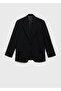 Blazer Jacket with Pockets - 3