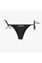 Side Tie Women's Black Bikini Bottom - 3