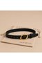 Genuine Leather Gold Buckle Women's Belt Pants Belt, Shirt Belt - 4