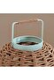 Ines Metal Lantern 24.8x24.8x49cm - Brown - 2
