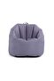 Adam Filled Bean Bag Chair 81.5x71x62.3cm - Grey - 2