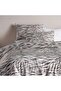 Designora Zebra 3-piece Queen Comforter Set 200x240cm - Grey - 2