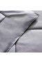Everyday 3-piece Reversible King Comforter Set 220x240cm - Silver/ Grey - 3