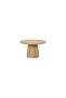Anglea Coffee Table Set Of 3 Solid Wood - Brown Natural - 6
