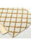 Tabriz Beaded Table Runner 33x91cm-ivory Gold - 3