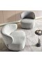 Glimmer Accent Chair - Beige - 5