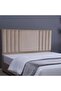 Polina King Bed Velvet Beige 180x200 Cm - 3