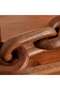 Almond Wooden Decor Chain 35x7x2cm - Natural - 2