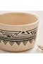 Eleni Ethnic Ramekin Dia9.9x5.9cm -black & Beige - 2