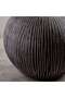 Selina Stoneware Vase With Tall Neck 26x26x40.3cm - Black - 3