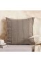 Serene Stone Washed Cushion Cover 50x50cm - Ochre