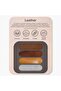 Savanna Wave 4piece Faux Leather Placemat Set 30x45cm - Black - 6