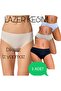 3-Piece Laser Cut Seamlessnonslip Panties(Extra Flexible and Soft) - 2
