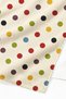 Polka Dot Colorful Spotted Beach Towel - Modern Minimalist Cream Floor Quick-Dry Microfiber Towel - 5