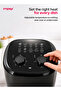 4.5l Air Fryer, 1200w - Af4305a, Oil-free, Adjustable Temp, 60-min Timer, Non-stick, Green - 5