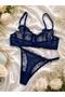 مجموعة حمالة الصدر Underwire الأزهار - 3