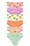 Girl's 6-Piece Cotton Panties Printed Premium Daily Use (8826-6)