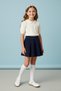 Papuç Sepeti 5103 Girls' Ballerina Patent Leather Ballet Shoes with Velcro & Bow - 3