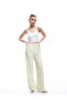 Wide Leg Elastic Waist High Waist Trousers Wrap
