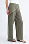 Waist Detailed Trousers Pn154 - 2