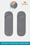 Original 4 Pairs Premium Cotton Combed Comfortable Seamless Invisible Sports Shoes Sneaker Socks - 3