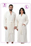 1 Pcs Unisex L Size Kimono Collar 330Gsm Microfiber Quick Absorbent Drying Robe with Belt and Pockets