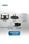 Arshia Electric Egg Boiler 400W with IPCS Technology, 7-Egg Capacity, Adjustable Soft, Medium & Hard Boiling Settings - 7