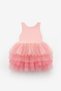 Girl's Ballerina Dress with Powder Tulle Skirt - Carmen - 2