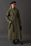 Scarf Coat Khaki - 8