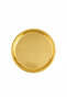 Stainless Steel 6-Piece Snack and Dessert Presentation Plate 12 cm - 5