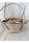 Linen Texture Trend Fashionable Women's Bag with Strap - 4
