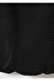 Cotton Blouse with Puffy Sleeves - 8