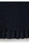 Cardigan with Scalloped Edges - 5