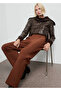Straight cut trousers with sewing detail - 6