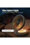 Mini Desktop Silent Electric Fan, Rechargeable for Office & Home White - 5