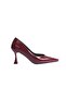 Cordelia Premium Burgundy Patent Leather Stiletto 7 cm - 2